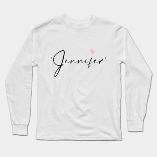 Jennifer Long Sleeve T-Shirt